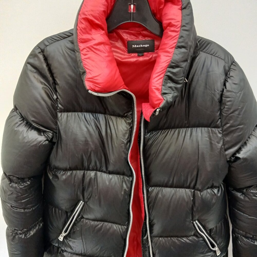 Mackage Black Puffer Parka
